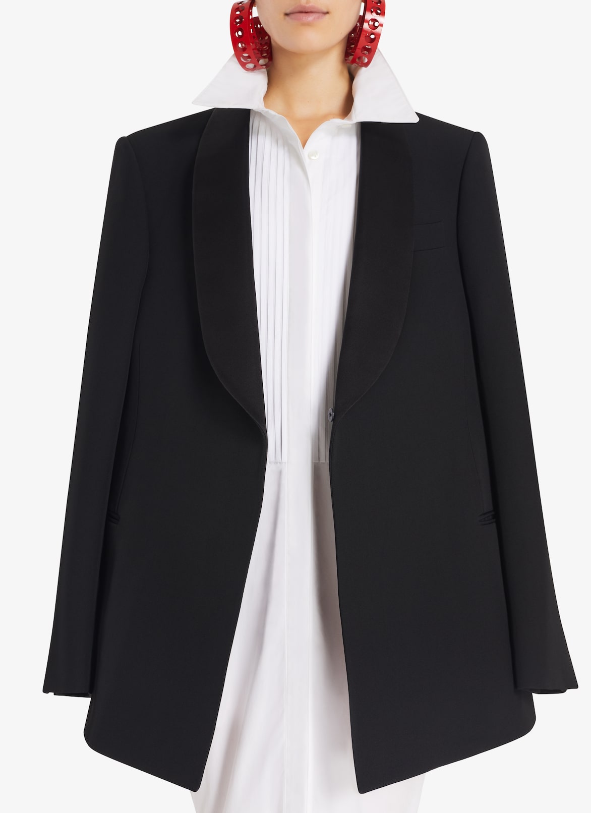 Smoking Jacket ALAÏA BLACK SMOKING JACKET